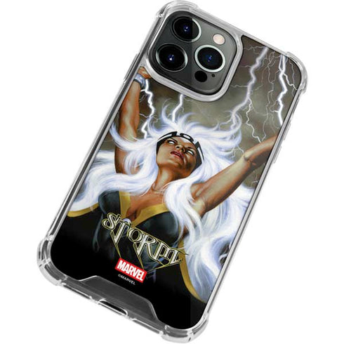Marvel X-Men Storm by Joe Jusko iPhone 14 Pro Clear Case